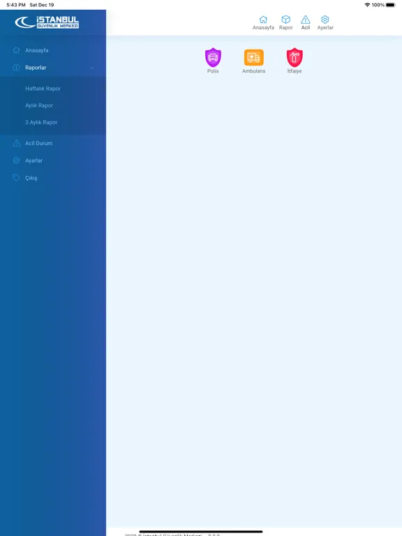 Скриншоты Istanbul Güvenlik Merkezi iPad 