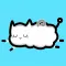 Astronaut Cat Animated Sticker