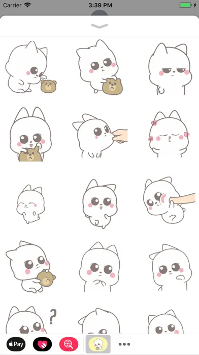 Tangkapan skrin Catty and Piggy Animated