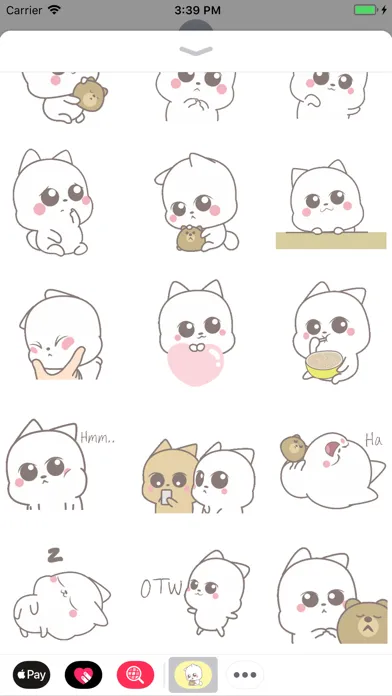 Tangkapan skrin Catty and Piggy Animated
