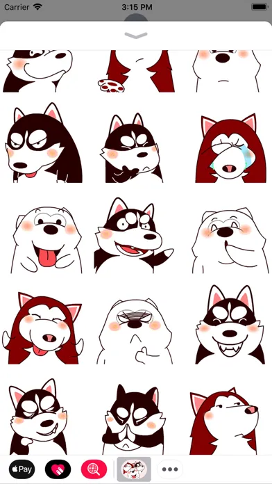 Capturas de pantalla de Dog Crew Animated Stickers