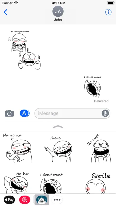 Face Reactions Stickers Screenshots