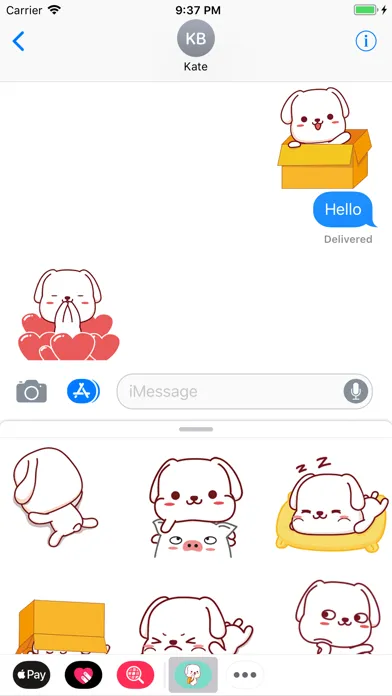 Labrador Dog Animated Stickers Screenshots