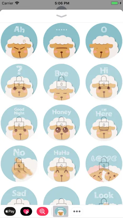 Woolly Sheep Animated Stickers应用截图