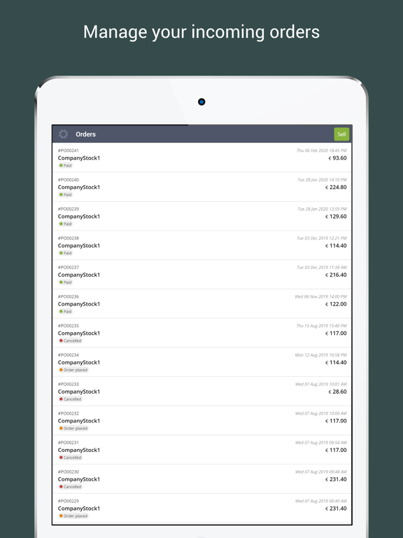 Total Produce iPad  Screenshots