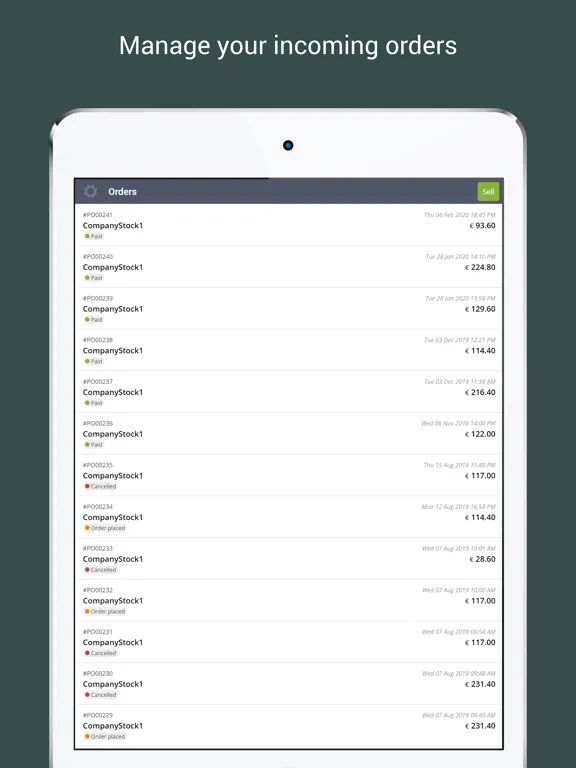 Total Produce iPad  स्क्रीनशॉट
