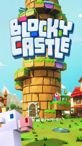 تصاویر Blocky Castle: Tower Climb