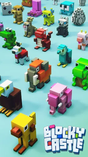 تصاویر Blocky Castle: Tower Climb