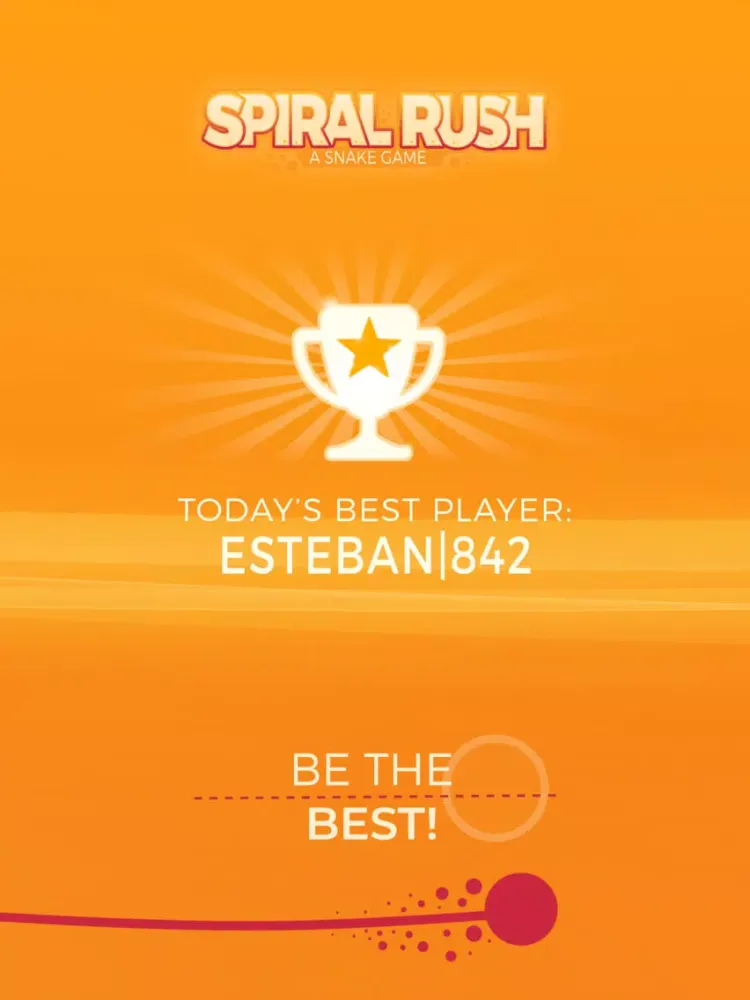 Spiral Rush: a Snake Game iPad  स्क्रीनशॉट