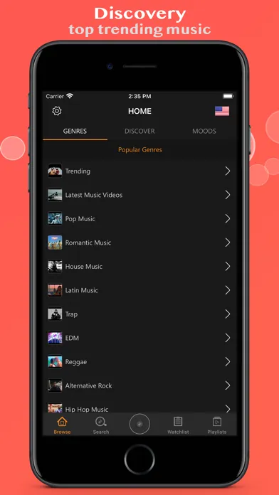 Capturas de pantalla de Myt Music - Video Player