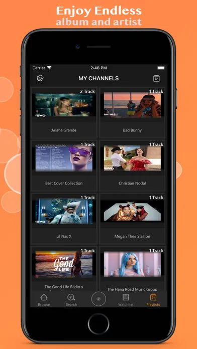 Capturas de pantalla de Myt Music - Video Player