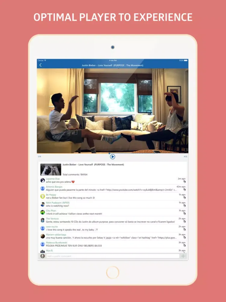 InstaReport: Instant Insights & Analytics Youtube iPad  Screenshots
