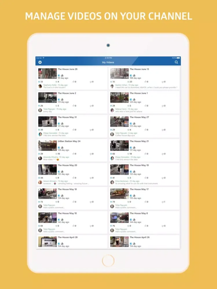 InstaReport: Instant Insights & Analytics Youtube iPad  Screenshots