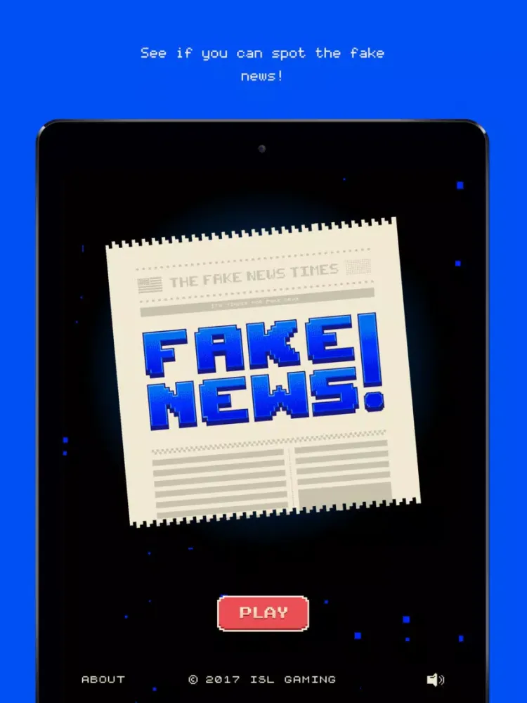 Fake News: The Game iPad  स्क्रीनशॉट