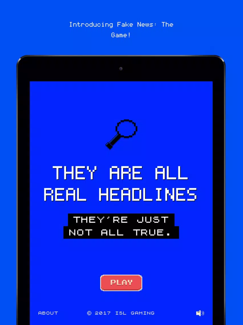Fake News: The Game iPad  Screenshots