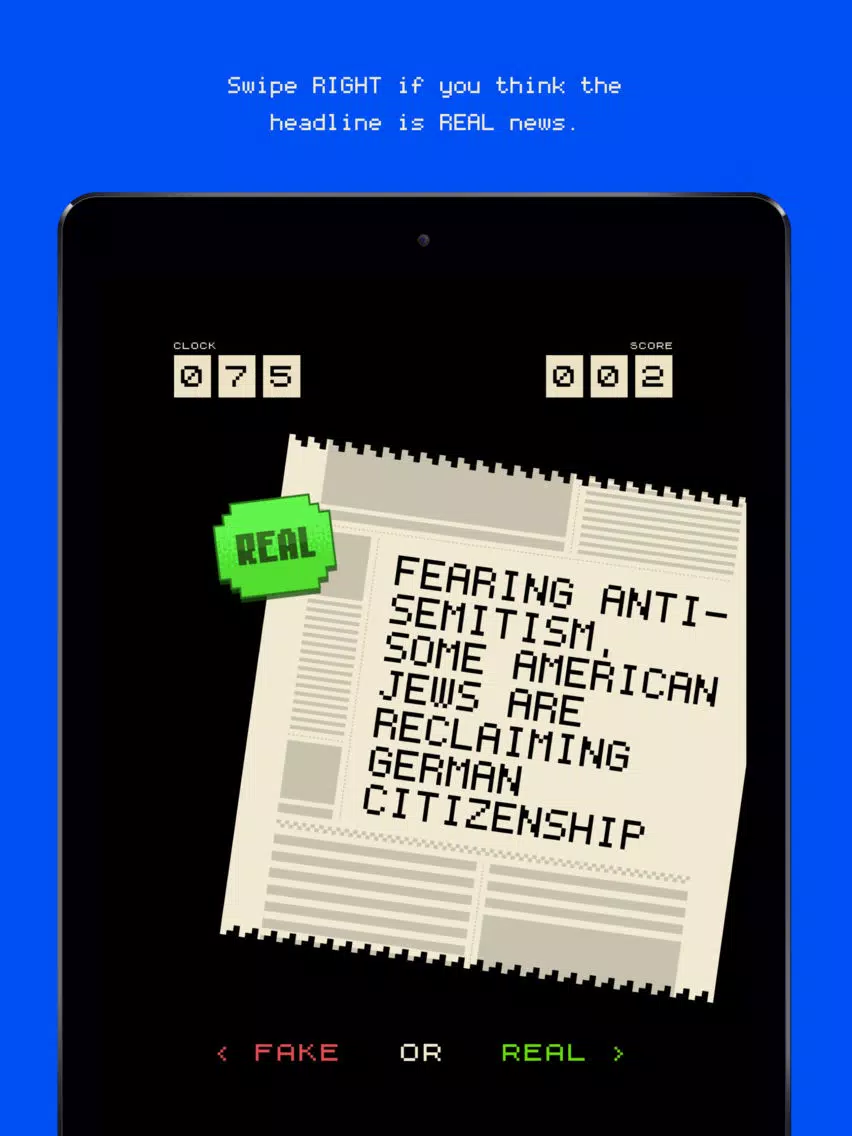 Fake News: The Game iPad  Screenshots