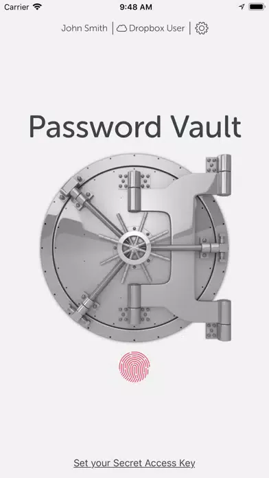 Captures d'écran de iStratus® Password Vault