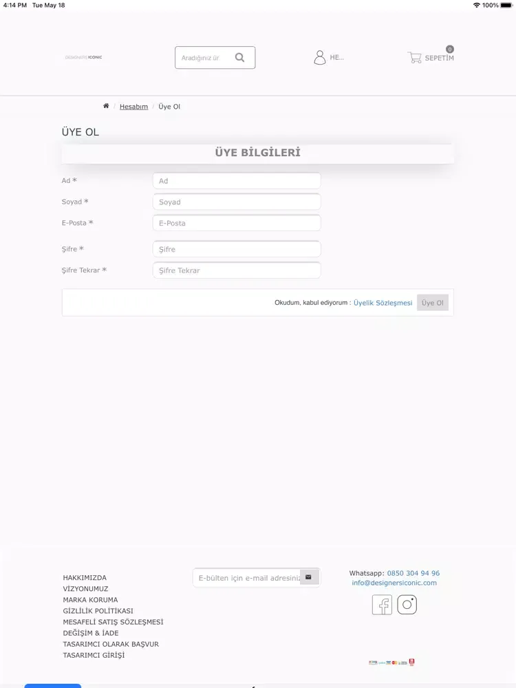 Zrzuty ekranu Designers Iconic iPad 