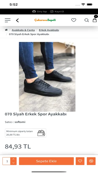 Çukurova Sepeti應用截圖