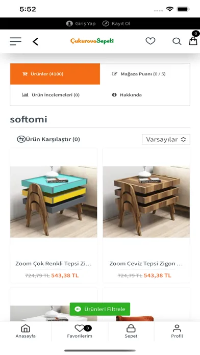 Çukurova Sepeti應用截圖