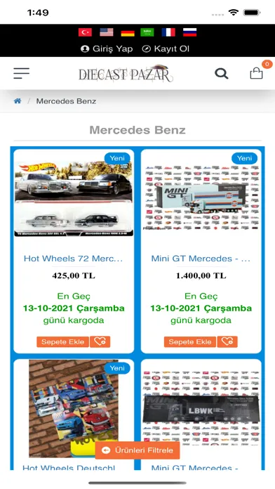 Capturas de pantalla de Diecastpazar