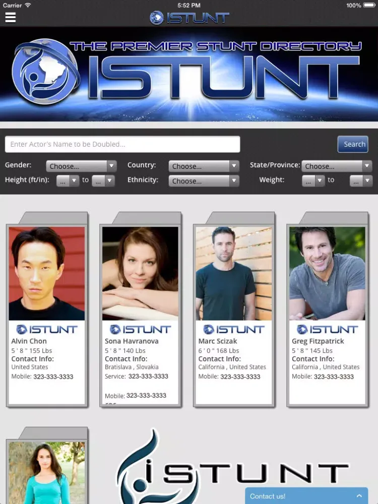 iStunt iPad 应用截图