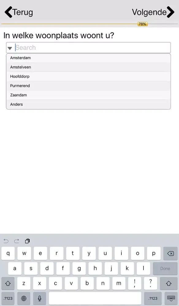 Feedback services سکرین شاٹس