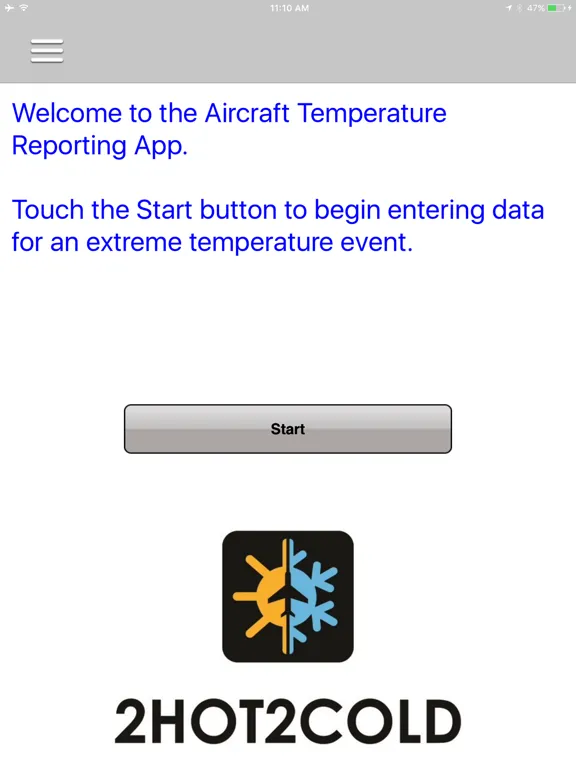 Tangkapan skrin 2HOT2COLD iPad 