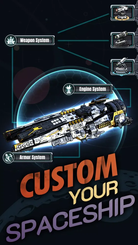 Space Venture: Idle Game Screenshots