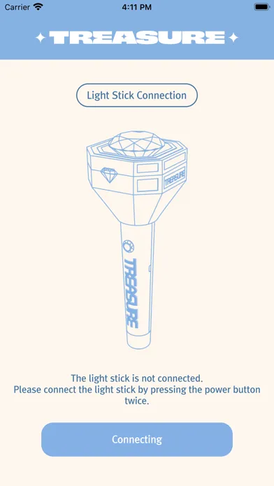 TREASURE LIGHT STICK سکرین شاٹس