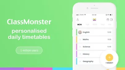 Capturas de tela do Class Monster