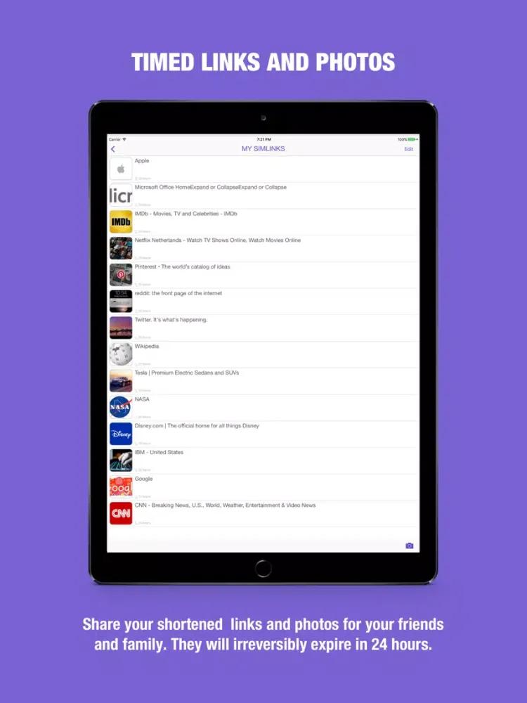 SimLink It! iPad 应用截图