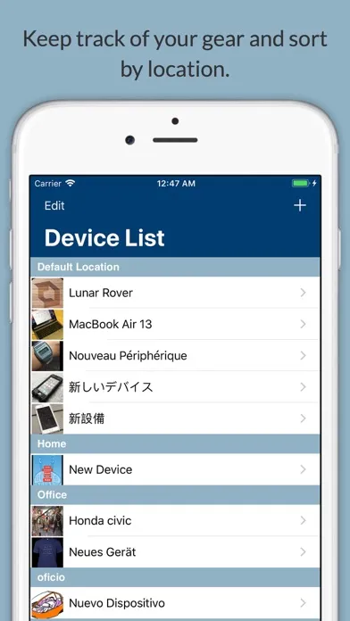 Device Tracker应用截图
