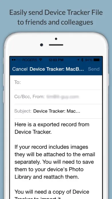 Device Tracker应用截图
