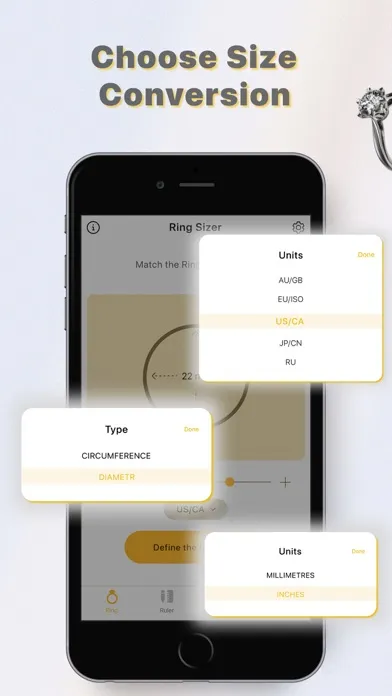 Ring Sizer – Size Measurement应用截图