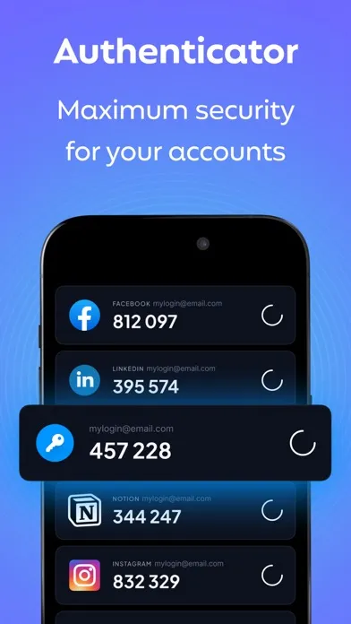 Authenticator Аpp 스크린샷