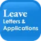 Leave Letters and Applications