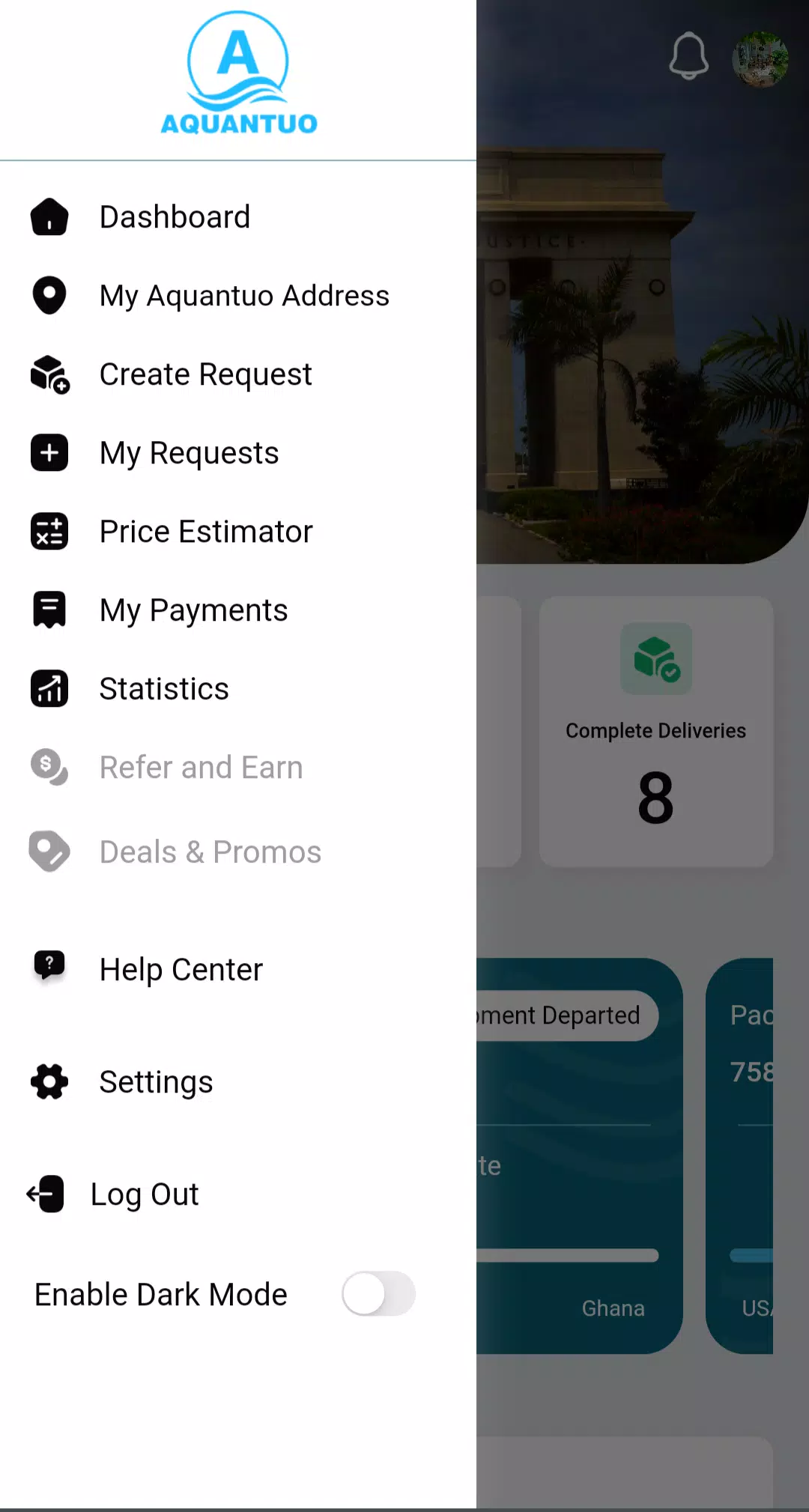 Aquantuo Screenshots