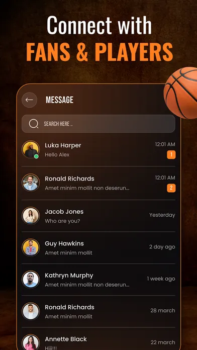 NBA, WNBA, Basketball स्क्रीनशॉट