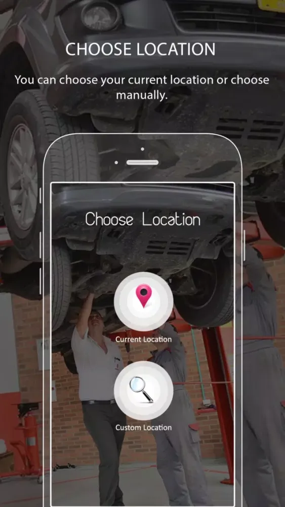 Captures d'écran de Car Service Finder