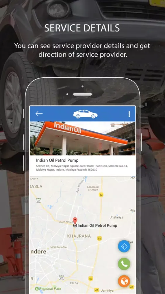 Captures d'écran de Car Service Finder