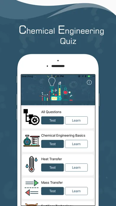 Chemical Engineering - Quiz Ekran Görüntüleri