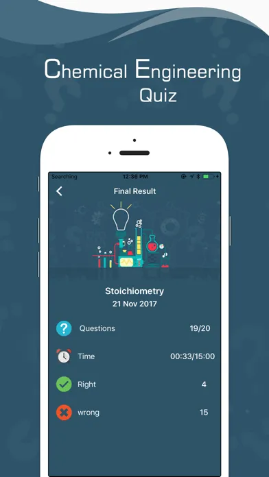 Chemical Engineering - Quiz Ekran Görüntüleri