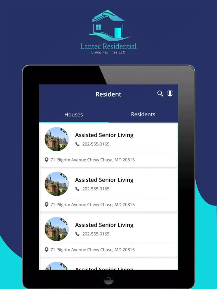 Zrzuty ekranu Care Management APP Doctor iPad 