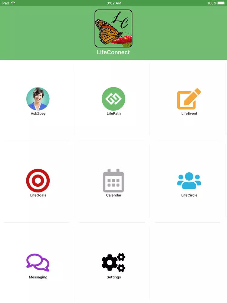Life_Connect iPad  Screenshots