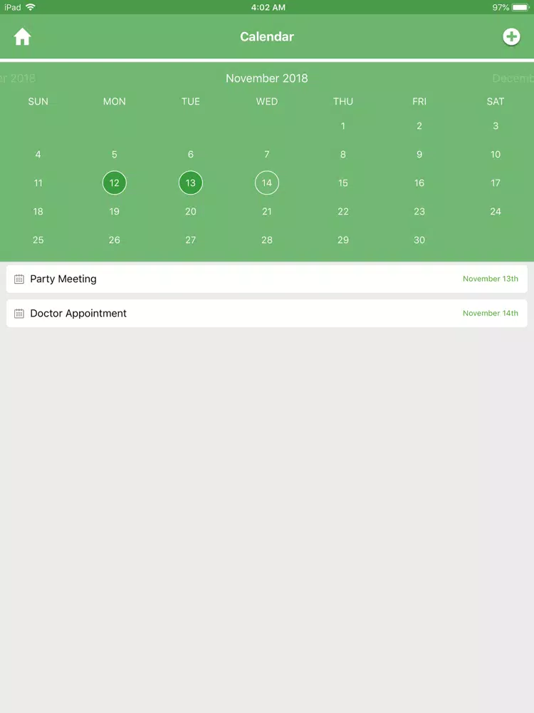 Life_Connect iPad  Screenshots