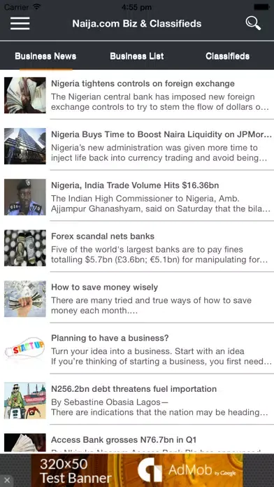 Скриншоты Naija.com Biz and Classifieds.