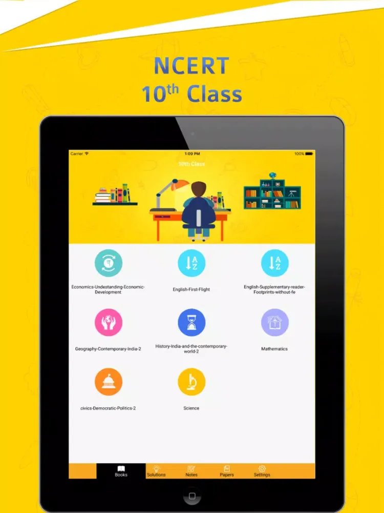 NCERT 10th Class Books iPad  स्क्रीनशॉट