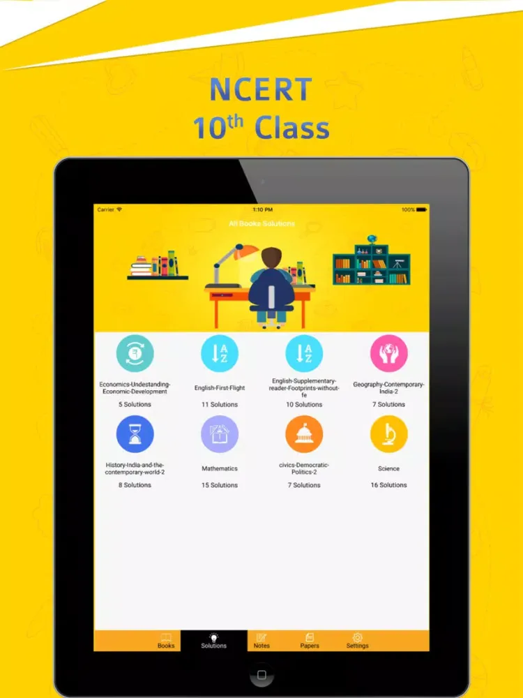NCERT 10th Class Books iPad  स्क्रीनशॉट