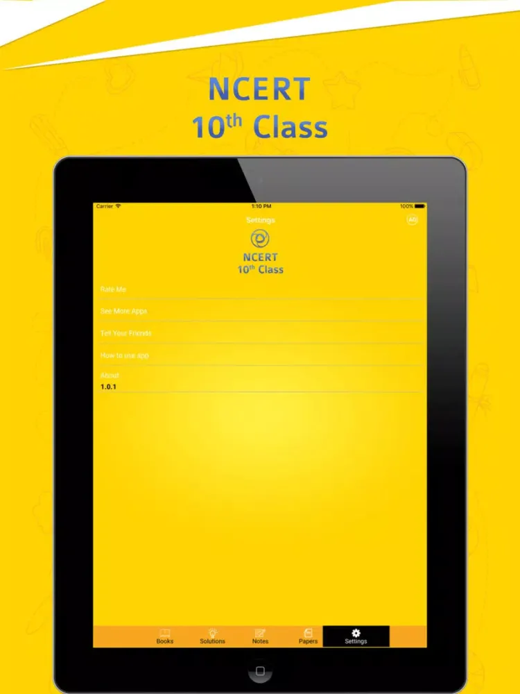 NCERT 10th Class Books iPad  स्क्रीनशॉट